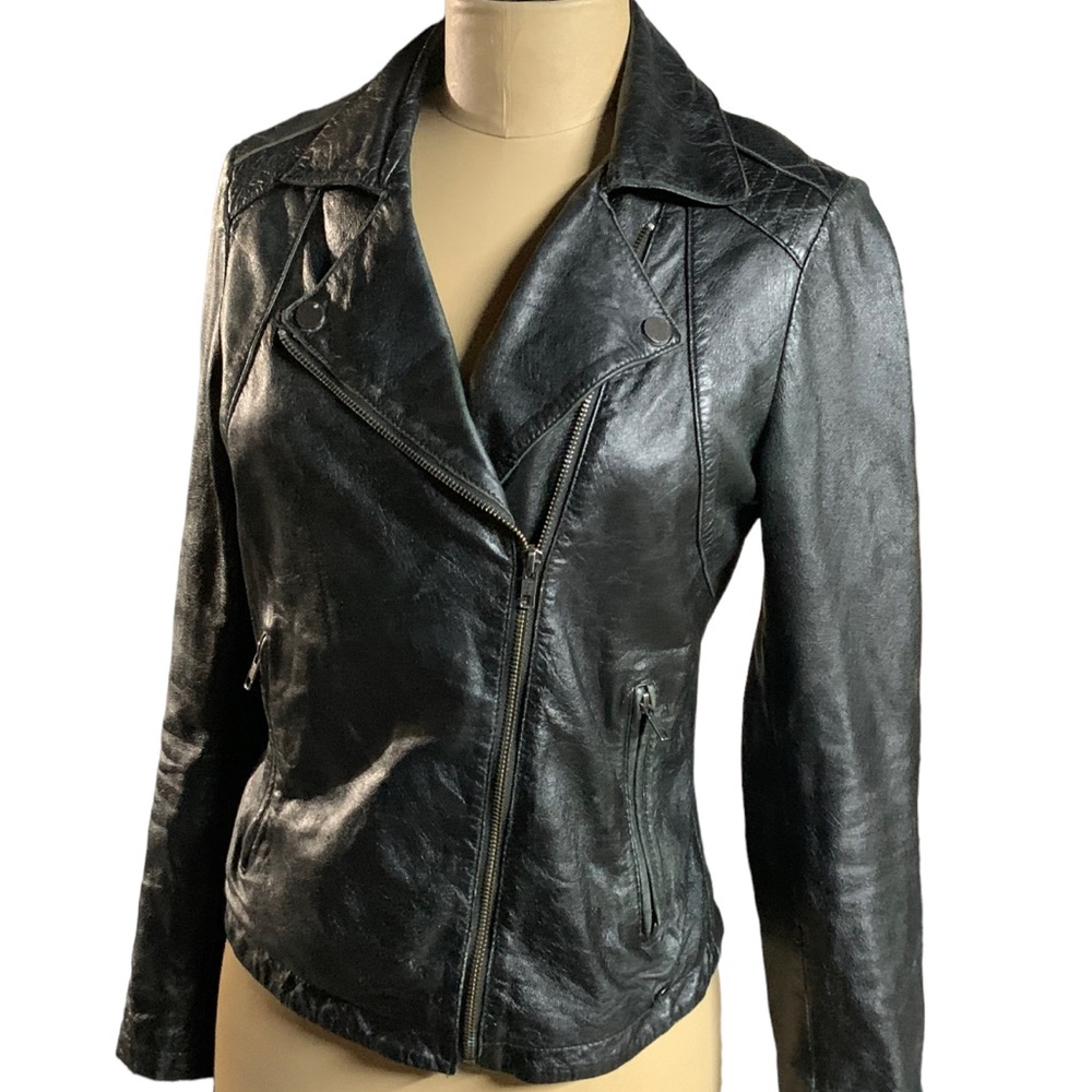RIFLE, Leather Motor Jacket